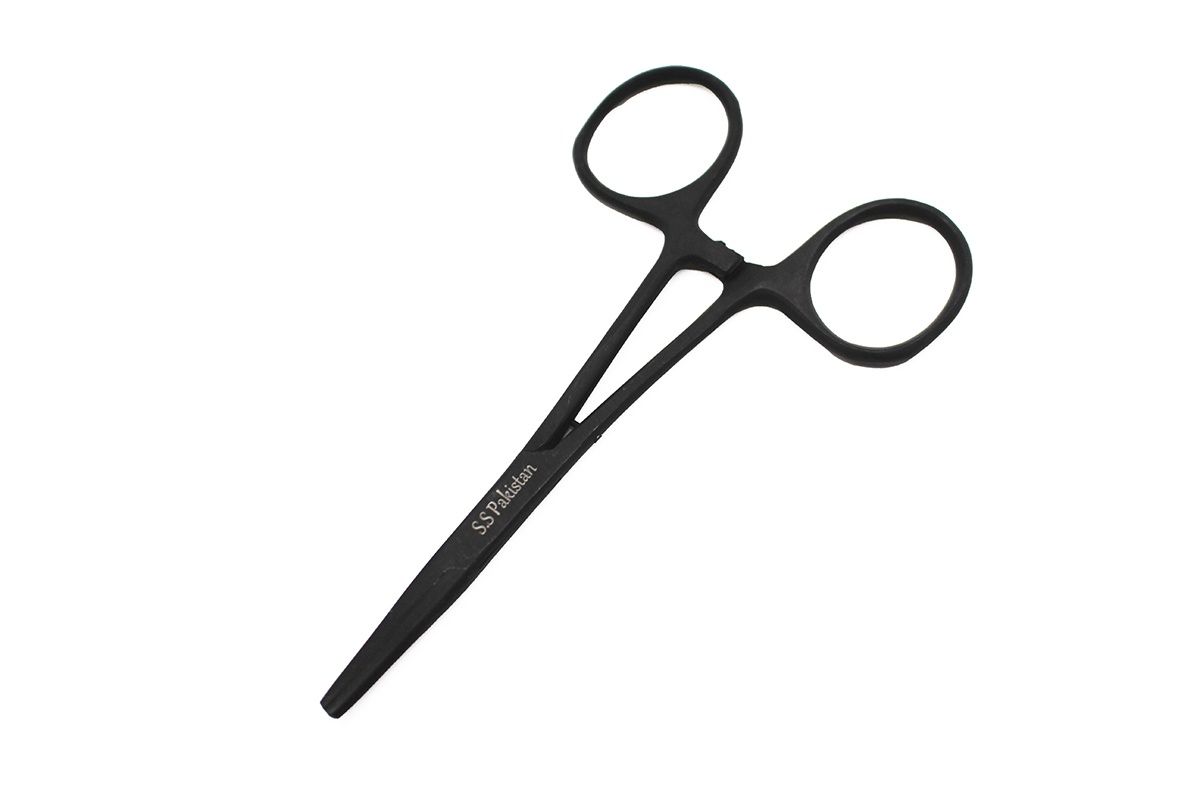 5 1/2&quot; Locking Pliers (Hemostat) Stainless Steel (Black Finish)