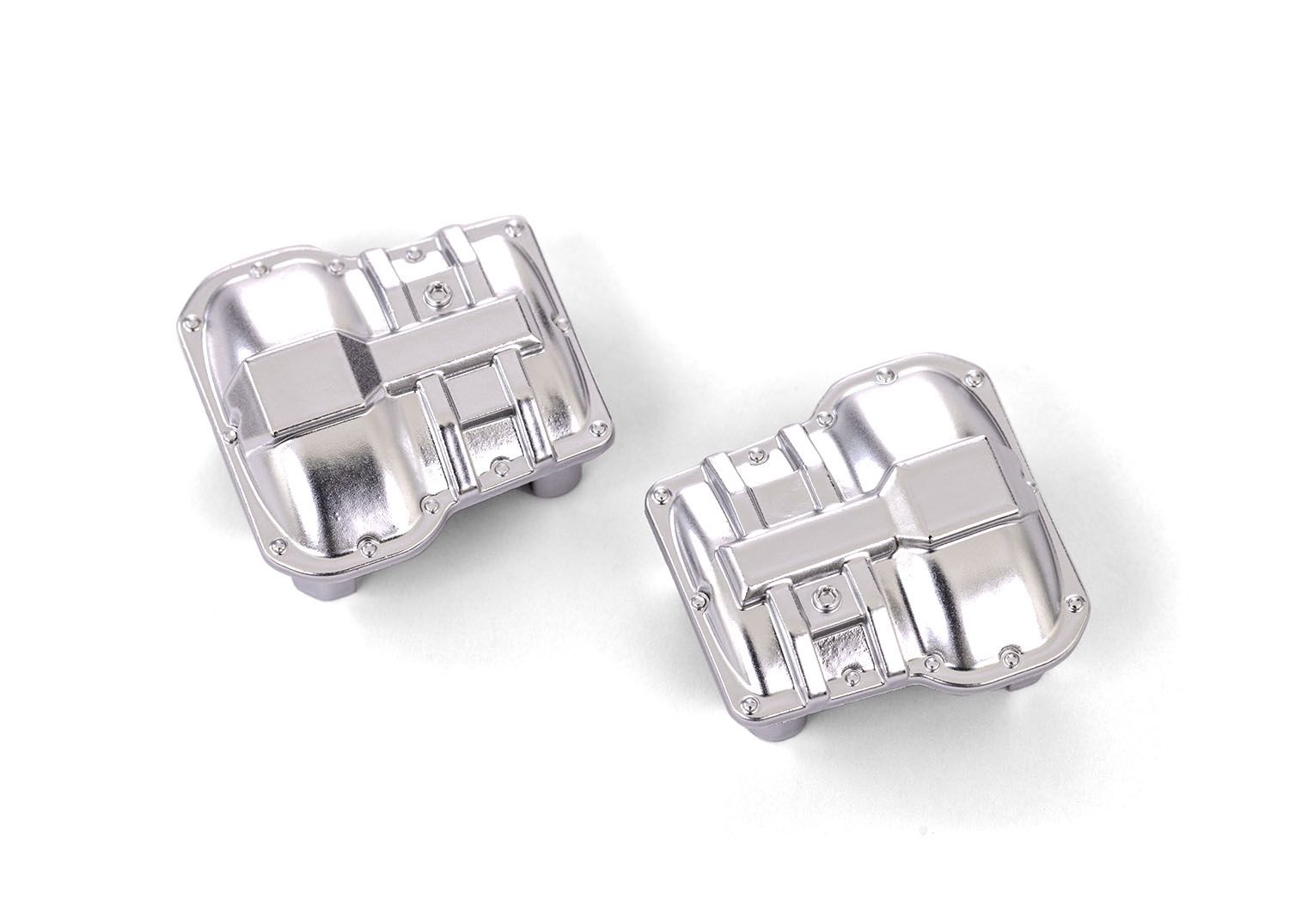 Satin Chrome Axle Covers (F&amp;R)