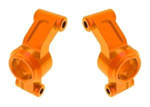 STEERING BLOCKS L&amp;R ALUM, Color: Orange