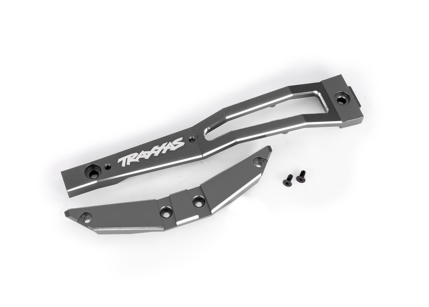 Aluminum Front Chassis Brace, Color: Gray