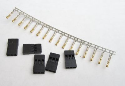 TQ Wire Servo Cable Ends and Crimp Connectors - FUT