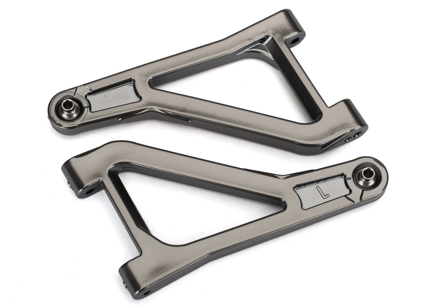 Satin Black Chrome Upper Suspension Arms (L&amp;R)