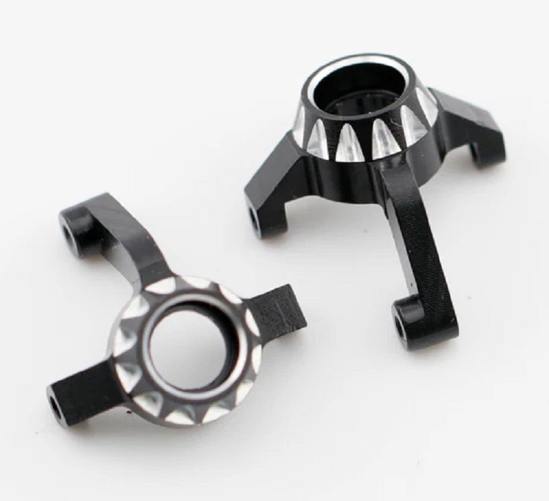 Front Aluminum Knuckle &amp; Spindle Set, for 1/24 Losi Micro-B