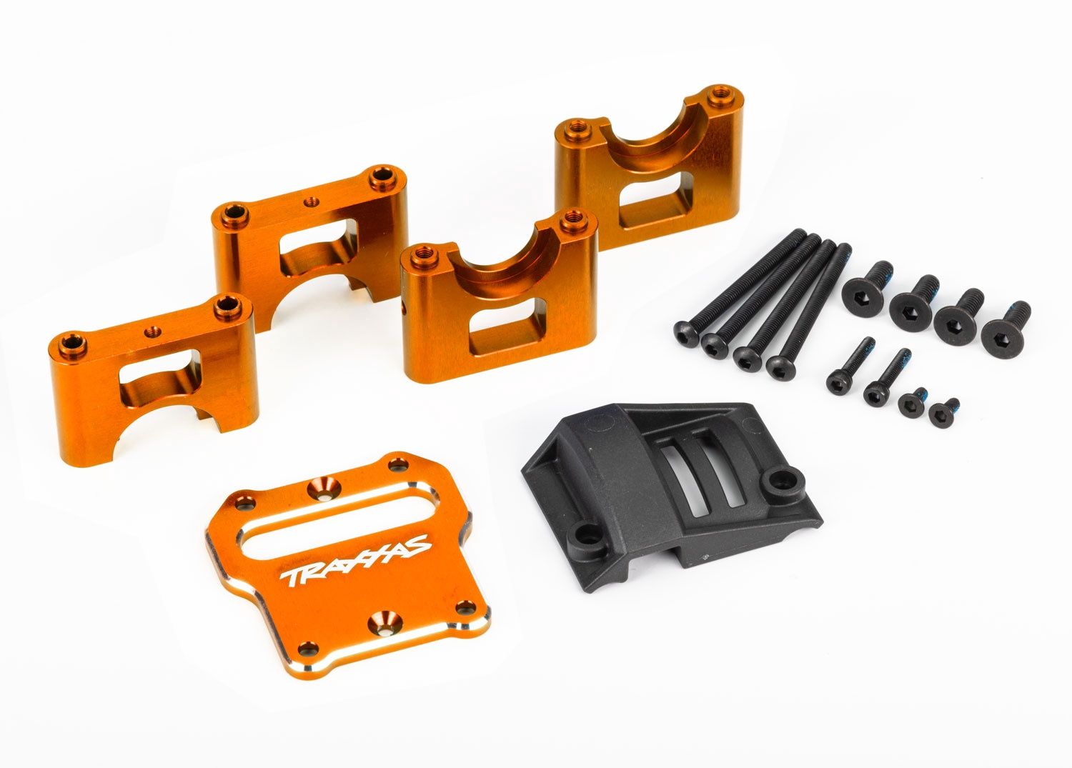 Aluminum Center Differential Mount, Color: Orange