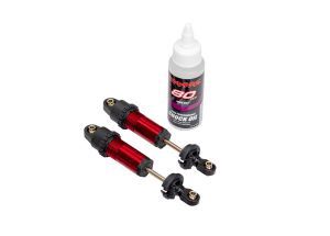 Aluminum GT-Maxx Front Shocks (2), Color: Red