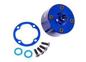 Aluminum Differential Carrier &amp; Hardware, Color: blue