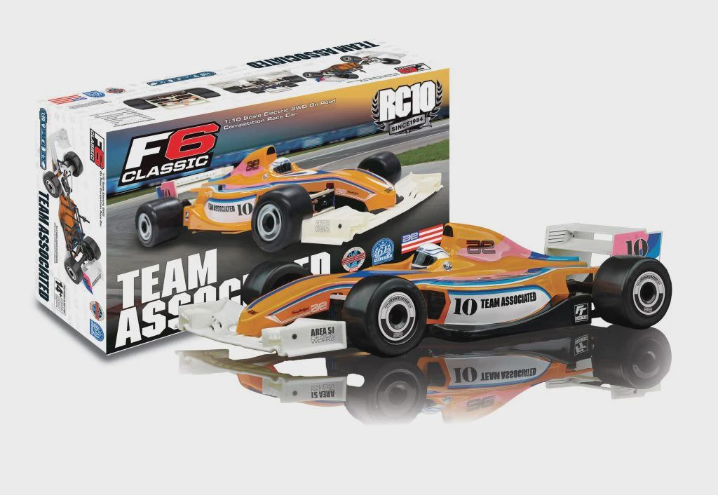 Team Associated RC10F6 1/10 Competition F1 Chassis Kit (Legacy Edition)