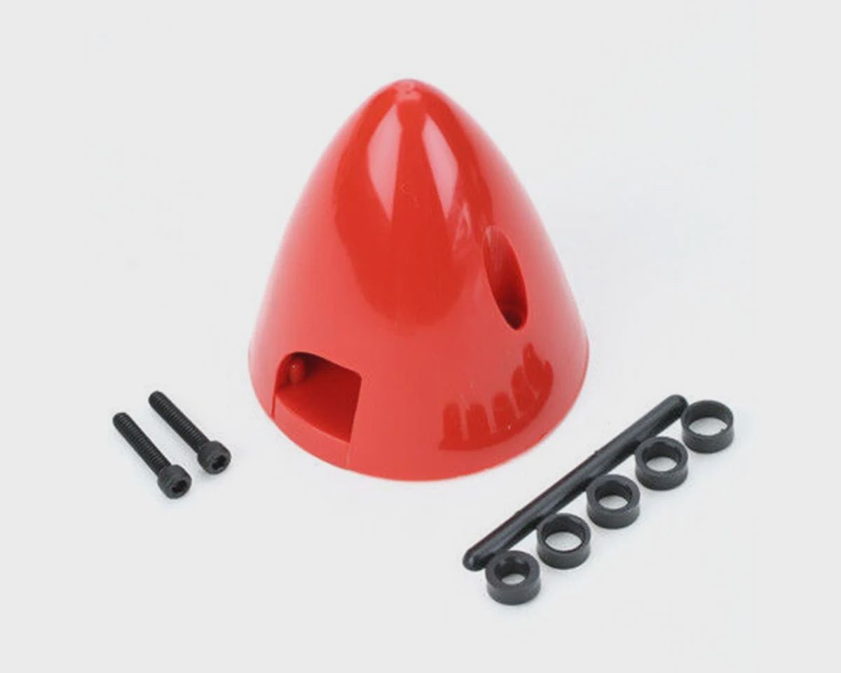 DuBro 4 Pin Spinner (Red) (2-1/2&quot;)