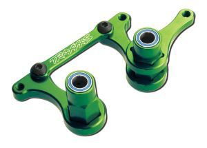 Aluminum Steering Bellcranks   #3743, Color: GREEN