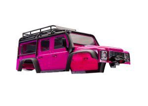 TRX-4M Land Rover Defender Assembled Body, Color: PINK
