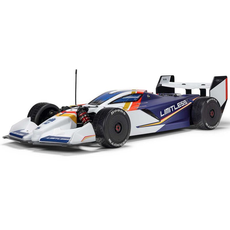 1/7 LIMITLESS 8S AVC 4X4 RTR Brushless Street Speed, Color: WHITE/BLUE