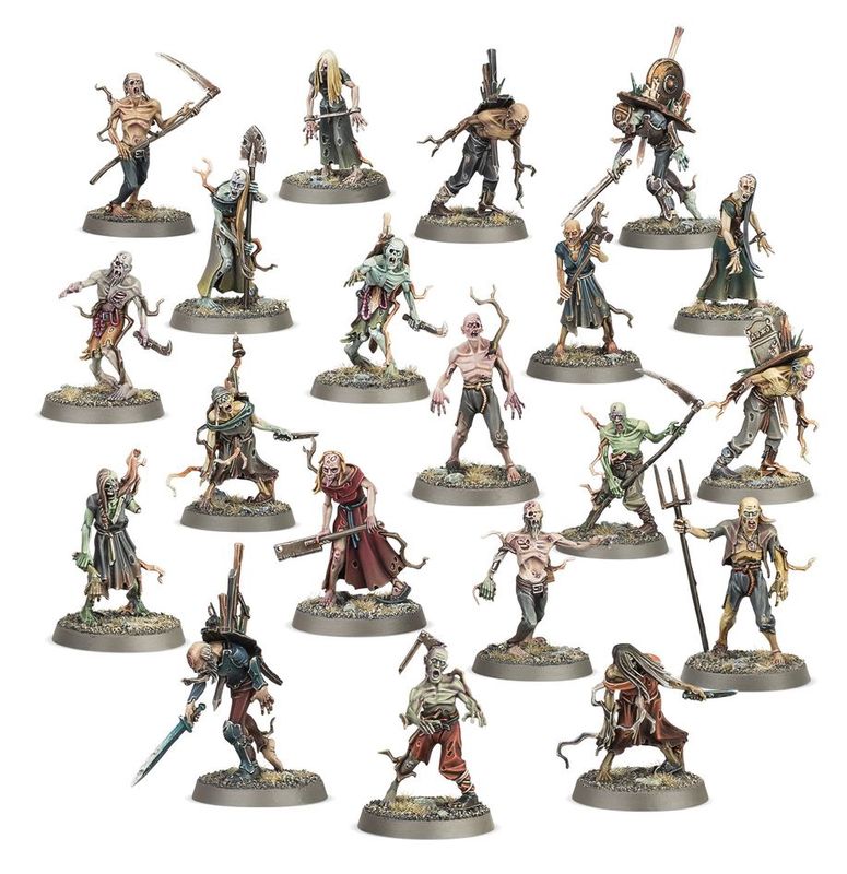 WARHAMMER AGE OF SIGMAR : SOULBLIGHT GRAVELORDS : DEADWALKER ZOMBIES