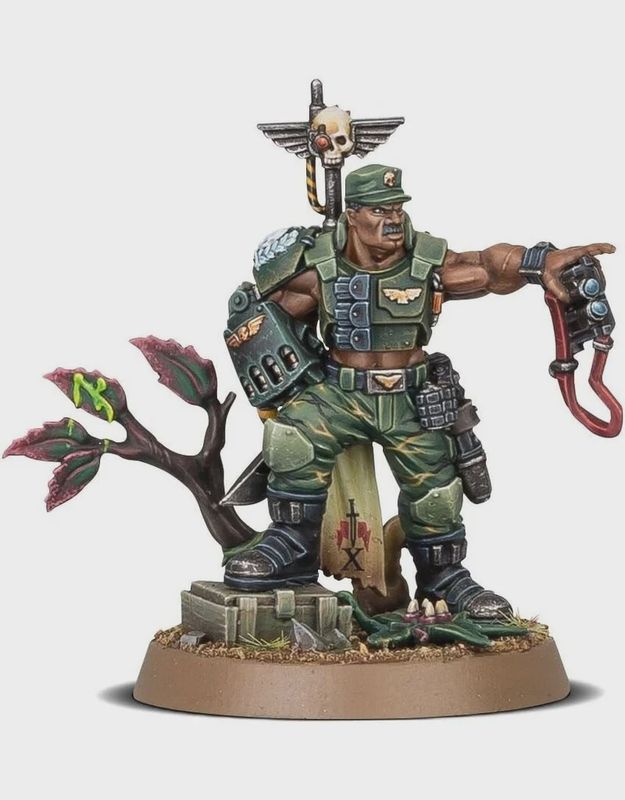 ASTER MILITARUM : CATACHAN COLONEL
