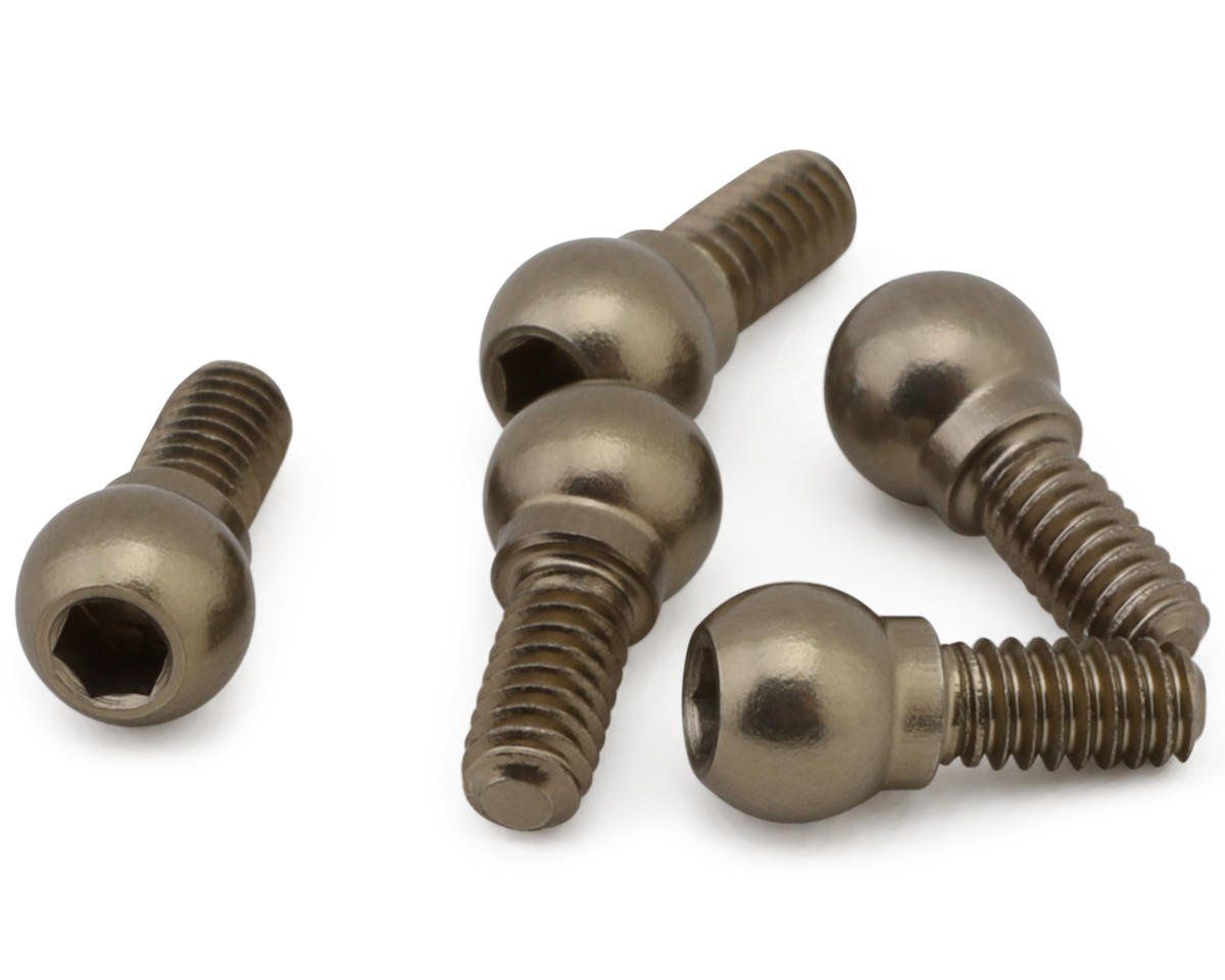 Team Associated RC28R 3.5mm Ball Studs (5) (2x4mm)