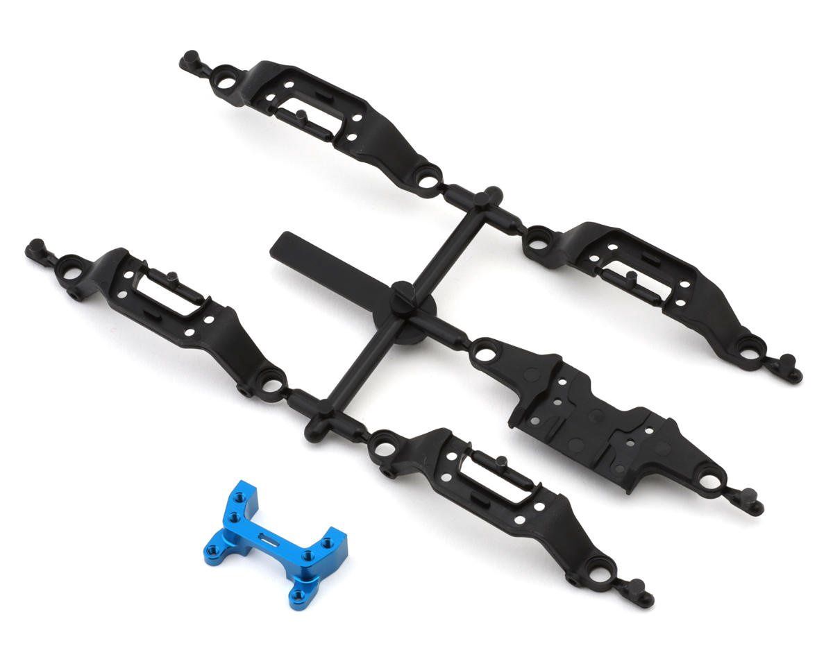 Team Associated RC28R Upper &amp; Lower Front Suspension Arm Set