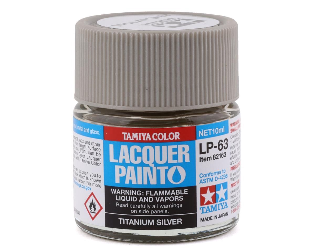 Lacquer Paint LP-63 Titanium Silver 10ml Bottle