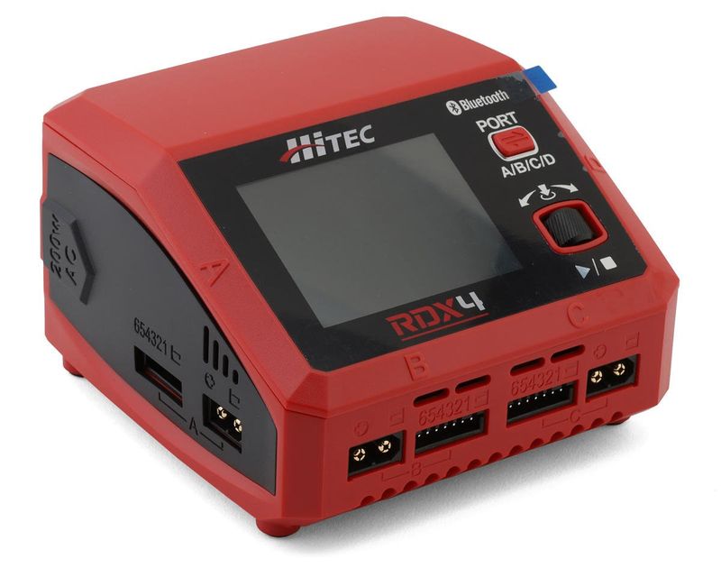 Hitec RDX4 Quad Smart LiPo Battery Balance Charger (6S/10A/AC-200W/DC-400W)