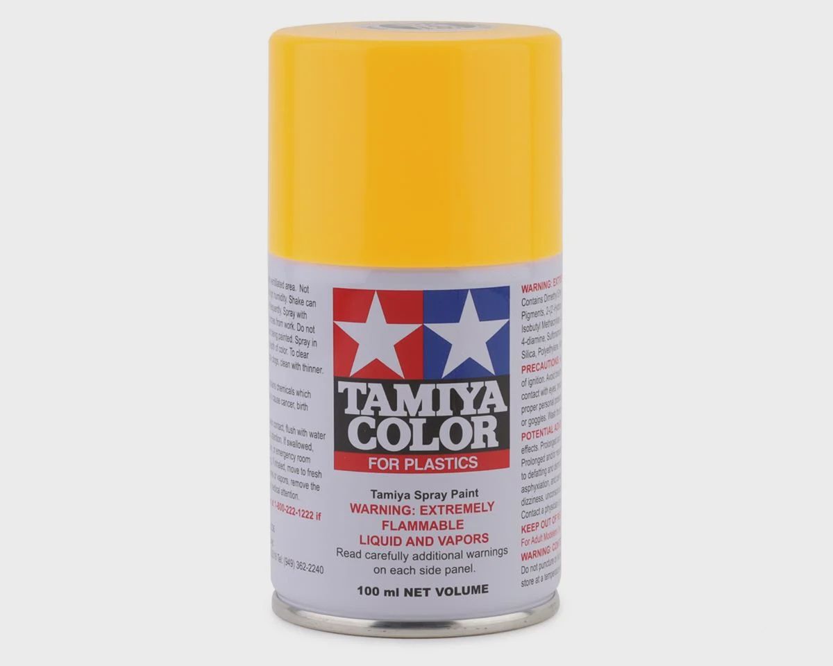 Lacquer Spray Paint, TS-97 Pearl Yellow - 100ml Spray Can