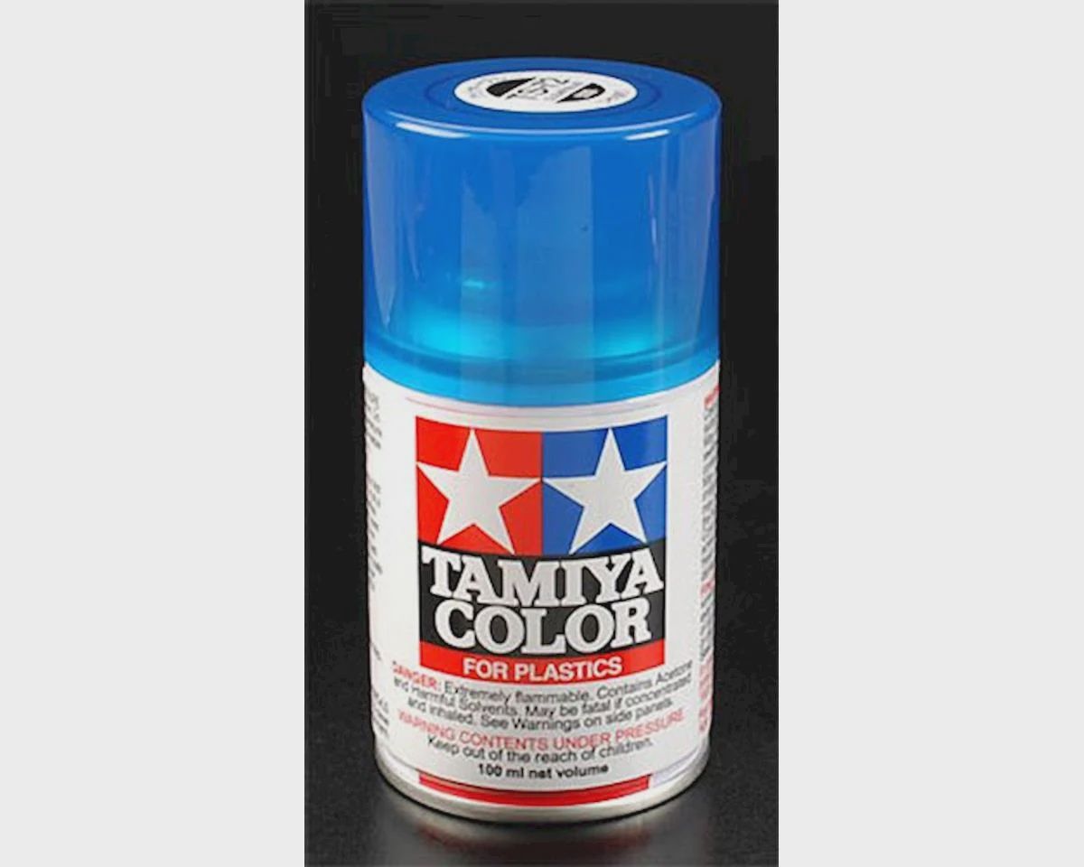Lacquer Spray Paint, TS-72 Clear Blue - 100ml Spray Can