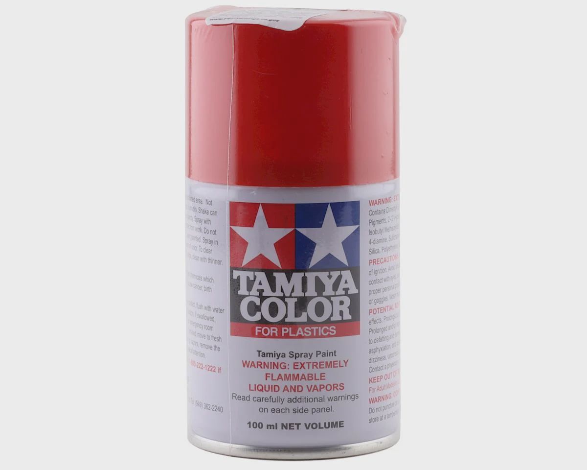 Lacquer Spray Paint, TS-49 Bright Red - 100ml Spray Can