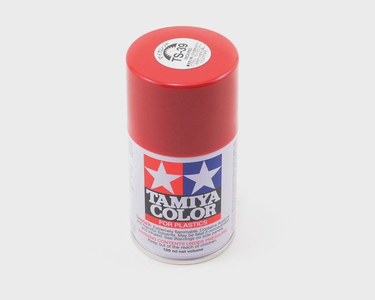 Lacquer Spray Paint, TS-39 Mica Red - 100ml Spray Can