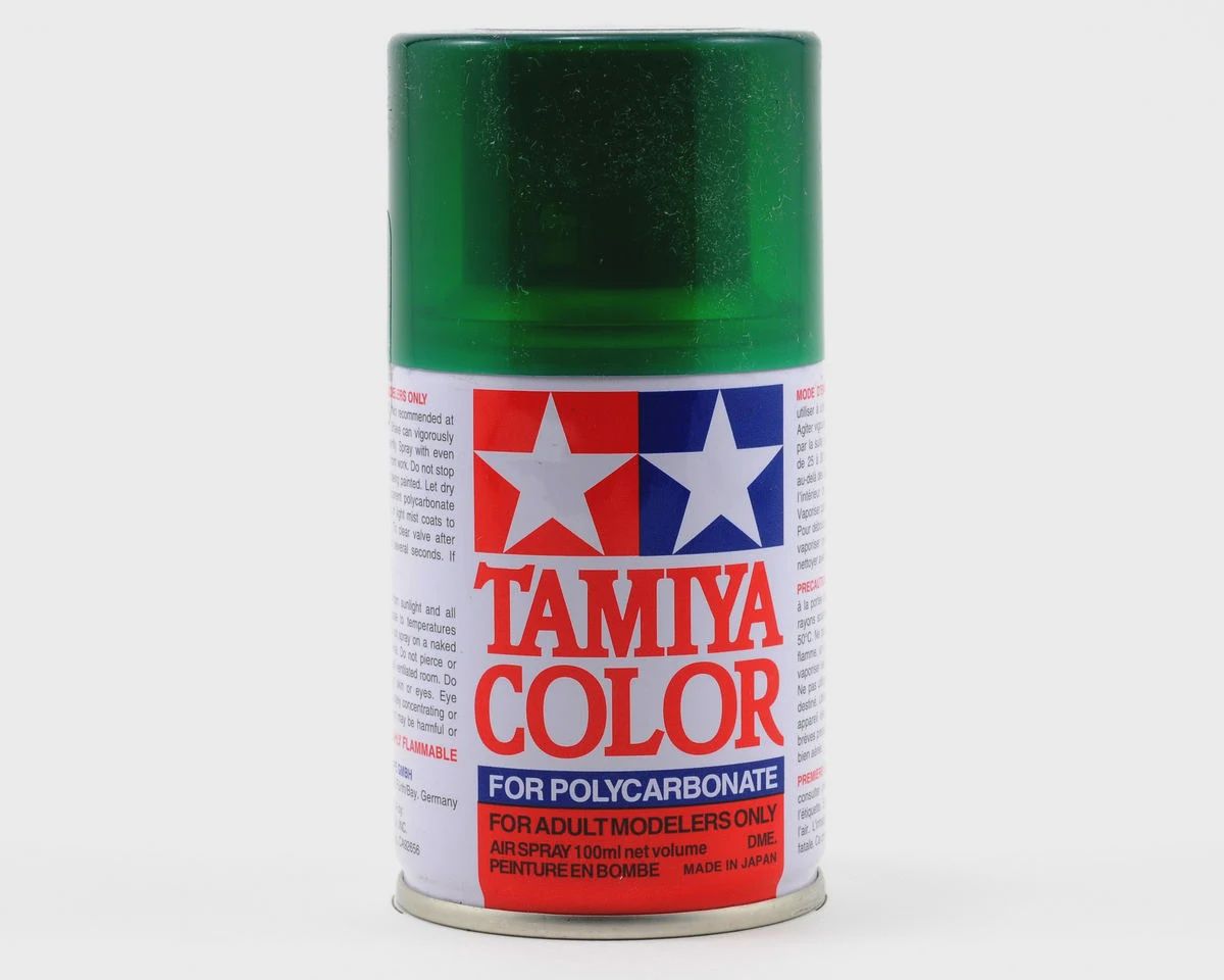 PS-44 Translucent Green Spray Paint, 100ml Spray Can