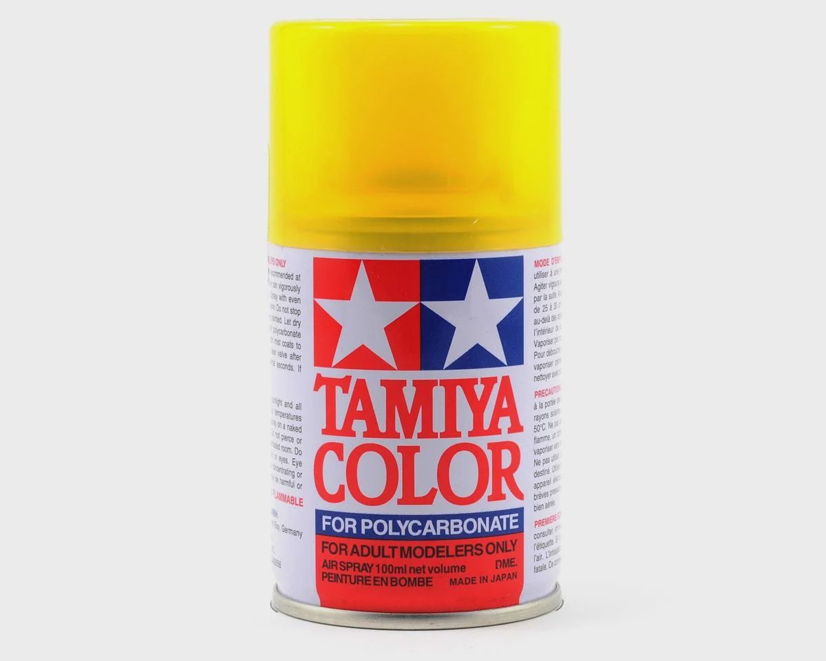 PS-42 Translucent Yellow Spray Paint, 100ml Spray Can