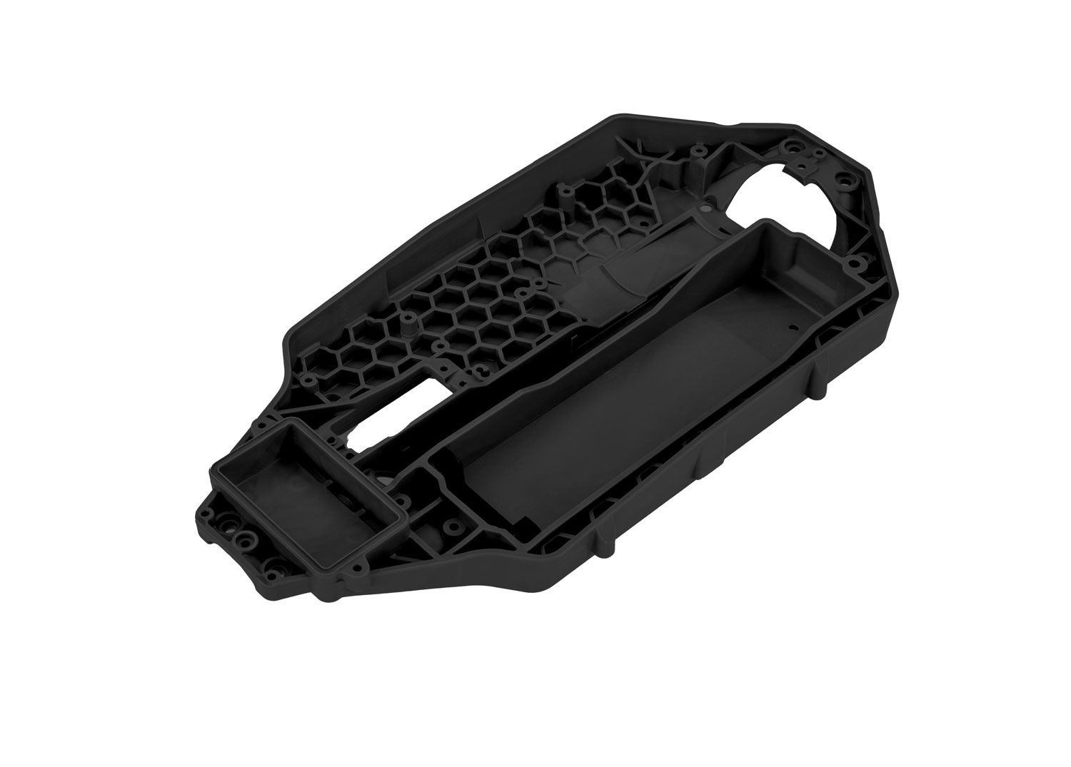 Stampede 4X4 Chassis, Color: BLACK