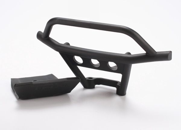 Front Bumper and Skid Plate., Color: GRAY