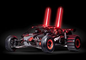 LED Whip Light w/ Flex-Tech Mount, Color: RED