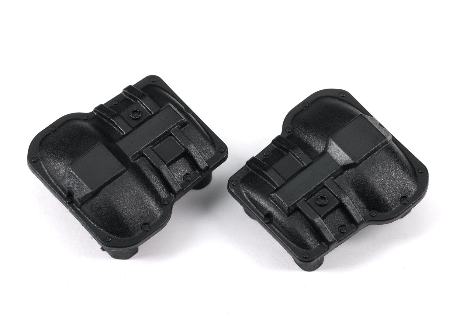 Axle Covers (F&amp;R), Color: Black