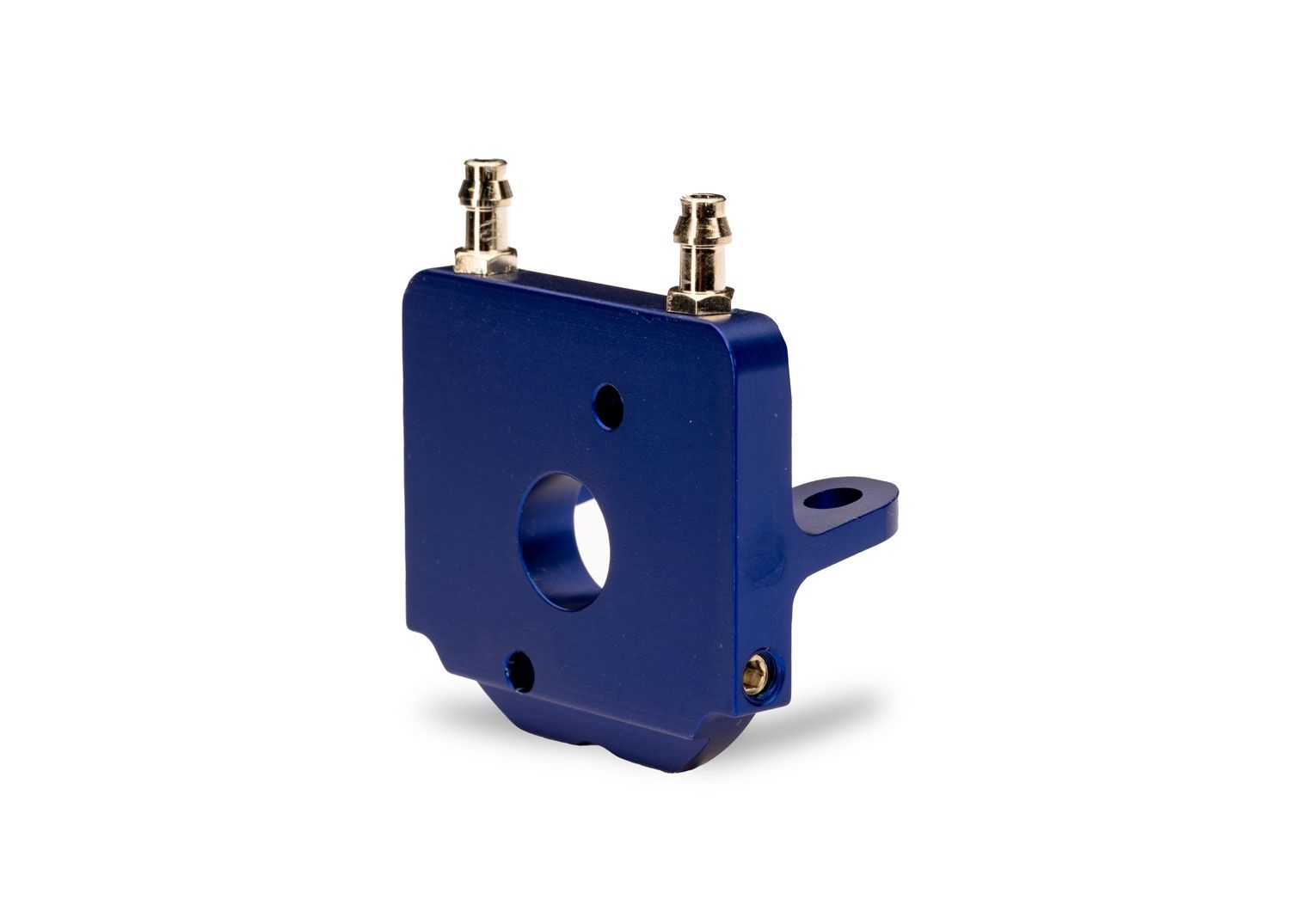 Blue Aluminum Motor Mount