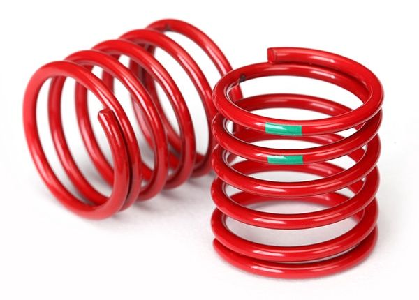 Short Red Ultra Shock Springs (2) (4.075-Rate)