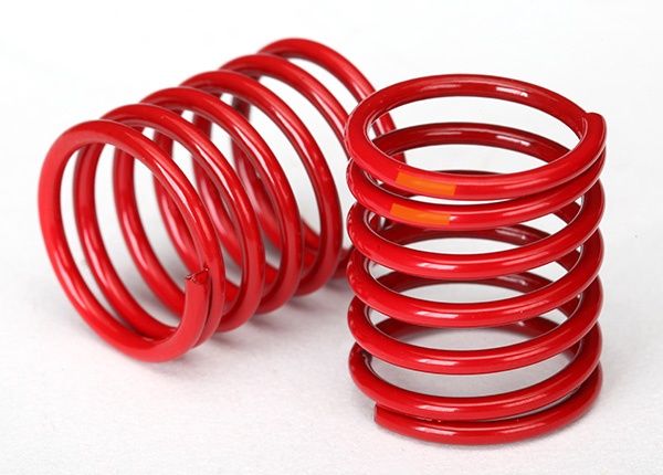 Short Red Ultra Shock Springs (2) (3.325-Rate)