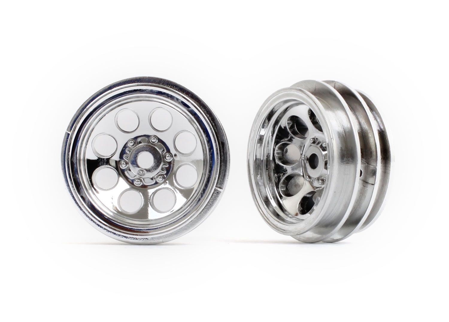 TRX-4M 1" Chrome Wheels (2)