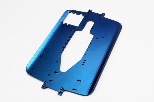 4 mm Blue Aluminum T-Maxx Chassis