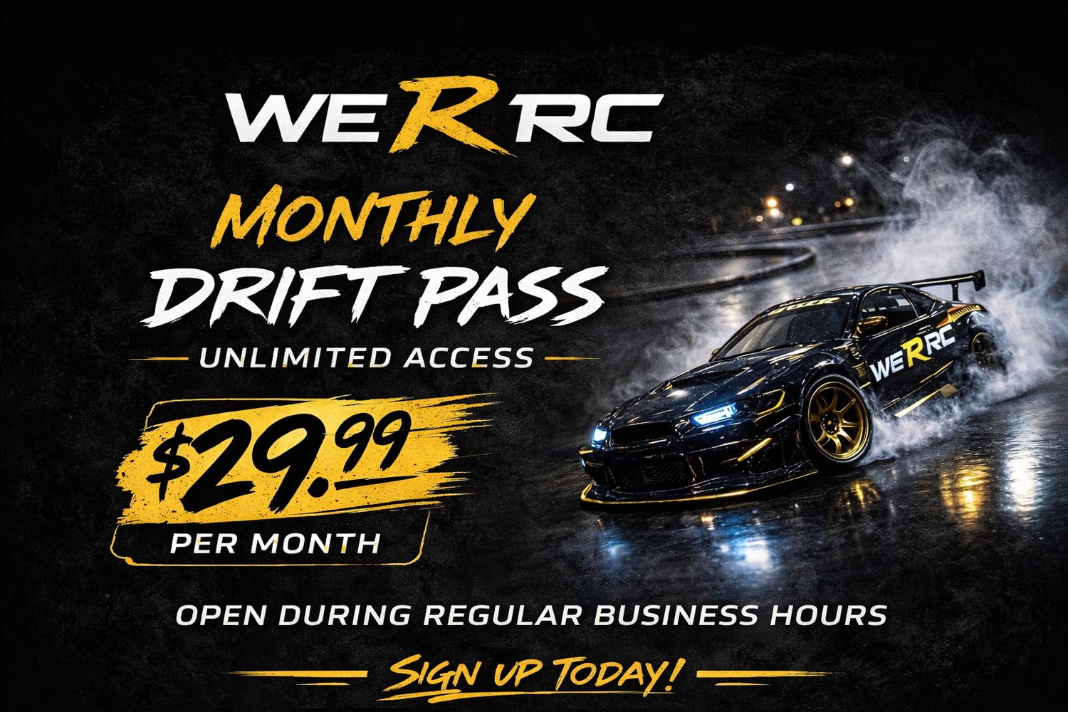 DRIFT  - MONTHLY PASS