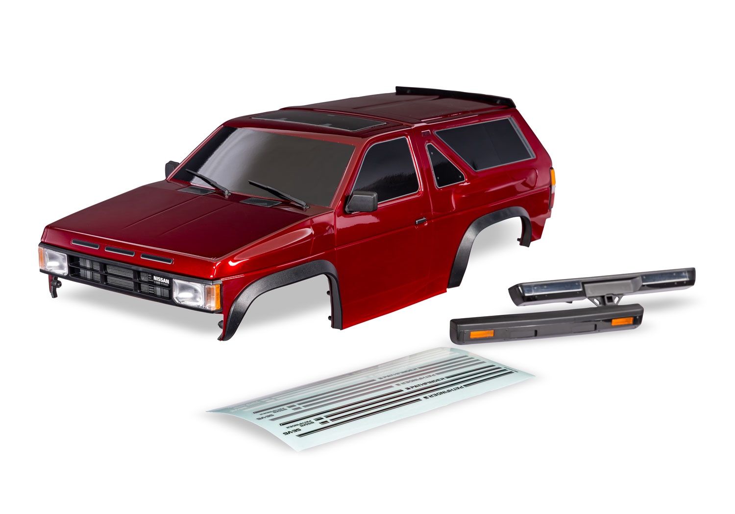 TRX-4 Nissan Pathfinder Red Body