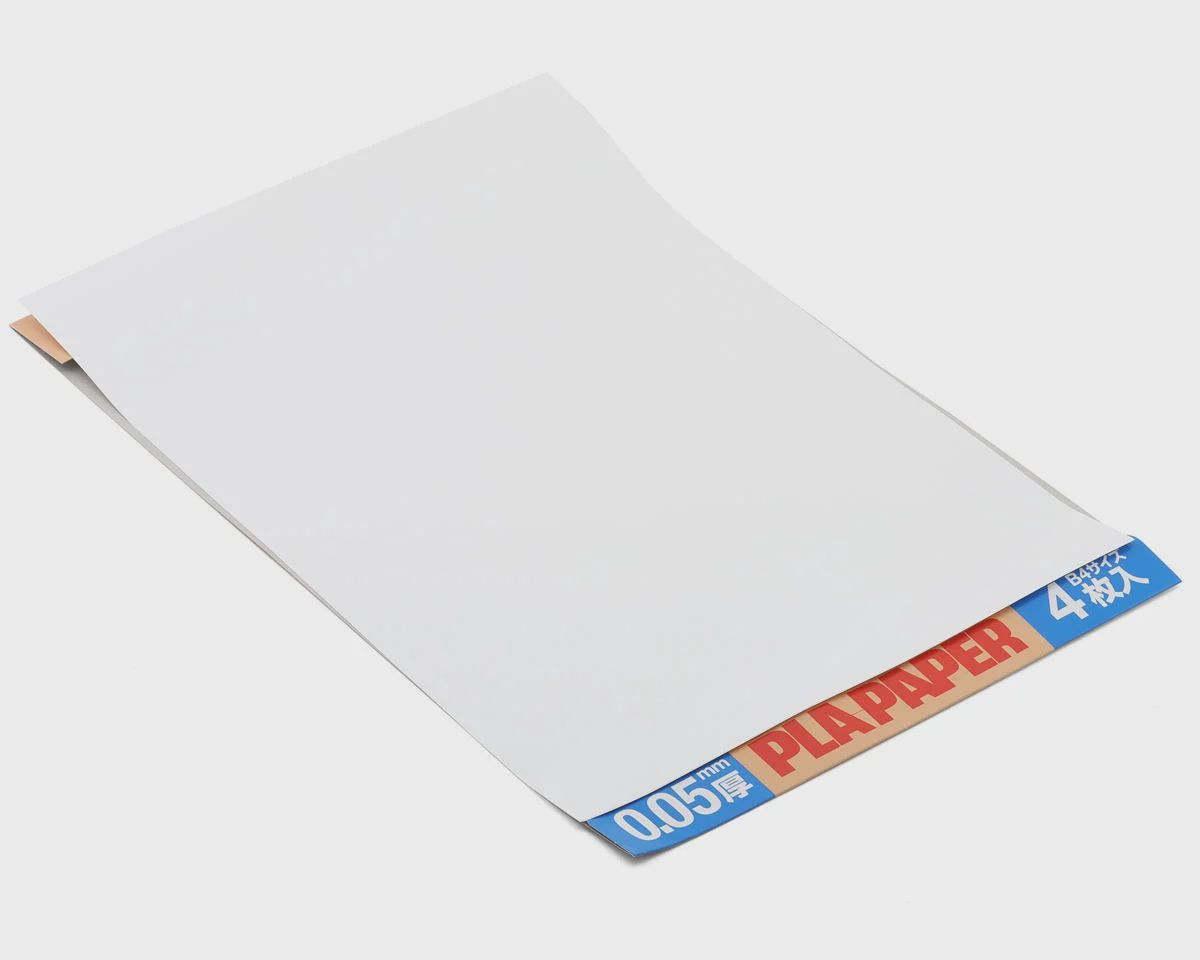Tamiya PLA-Paper Modeling &amp; Craft Sheets (4) (0.05mm)