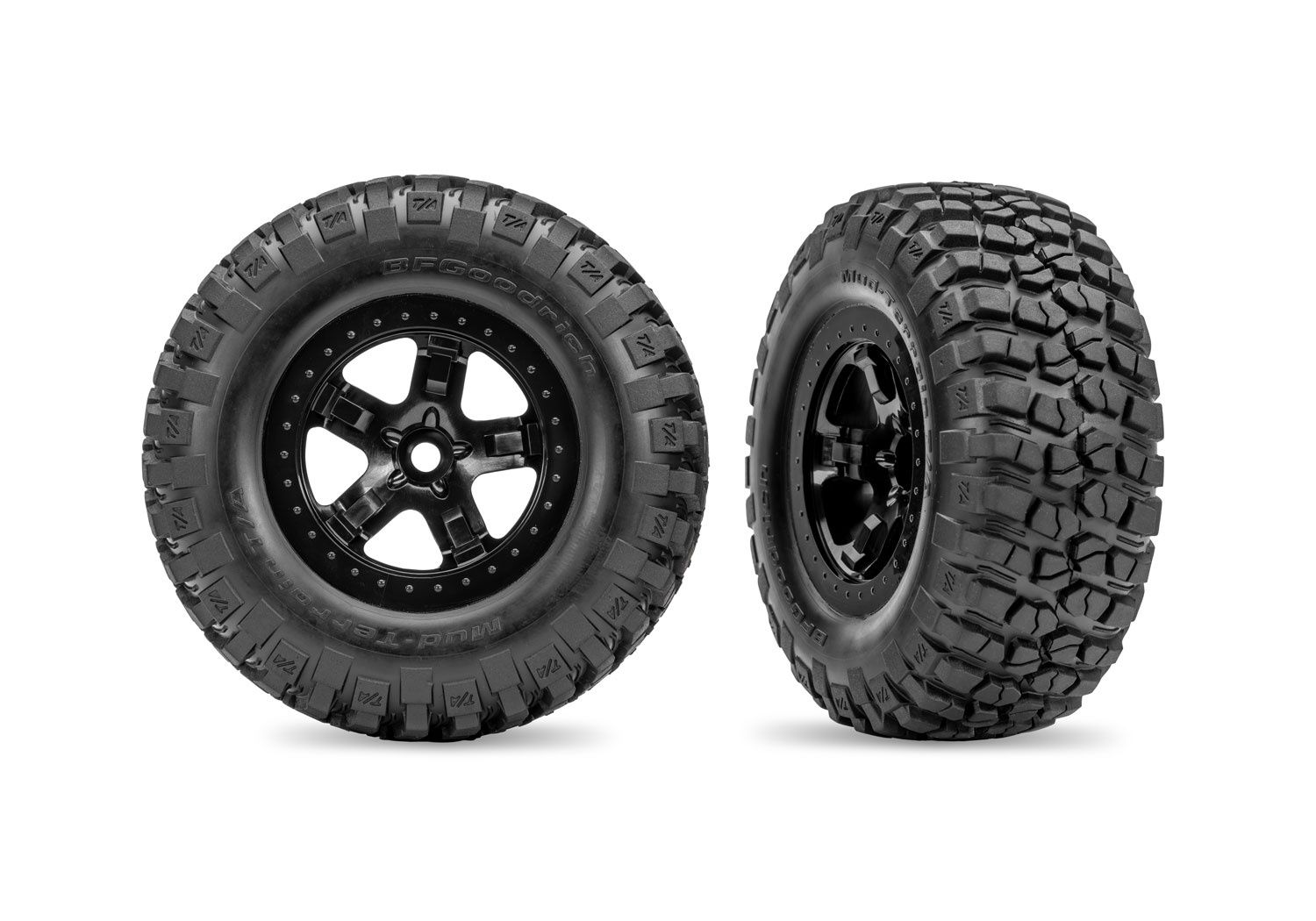 SCT Black Wheels &amp; BFGoodrich Tires (2)