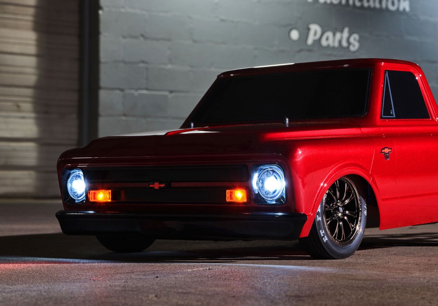 Drag Slash White LED Headlights, Color: white
