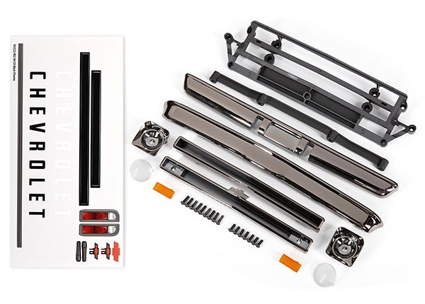 C10 Drag Slash Black Chrome Body Accessories