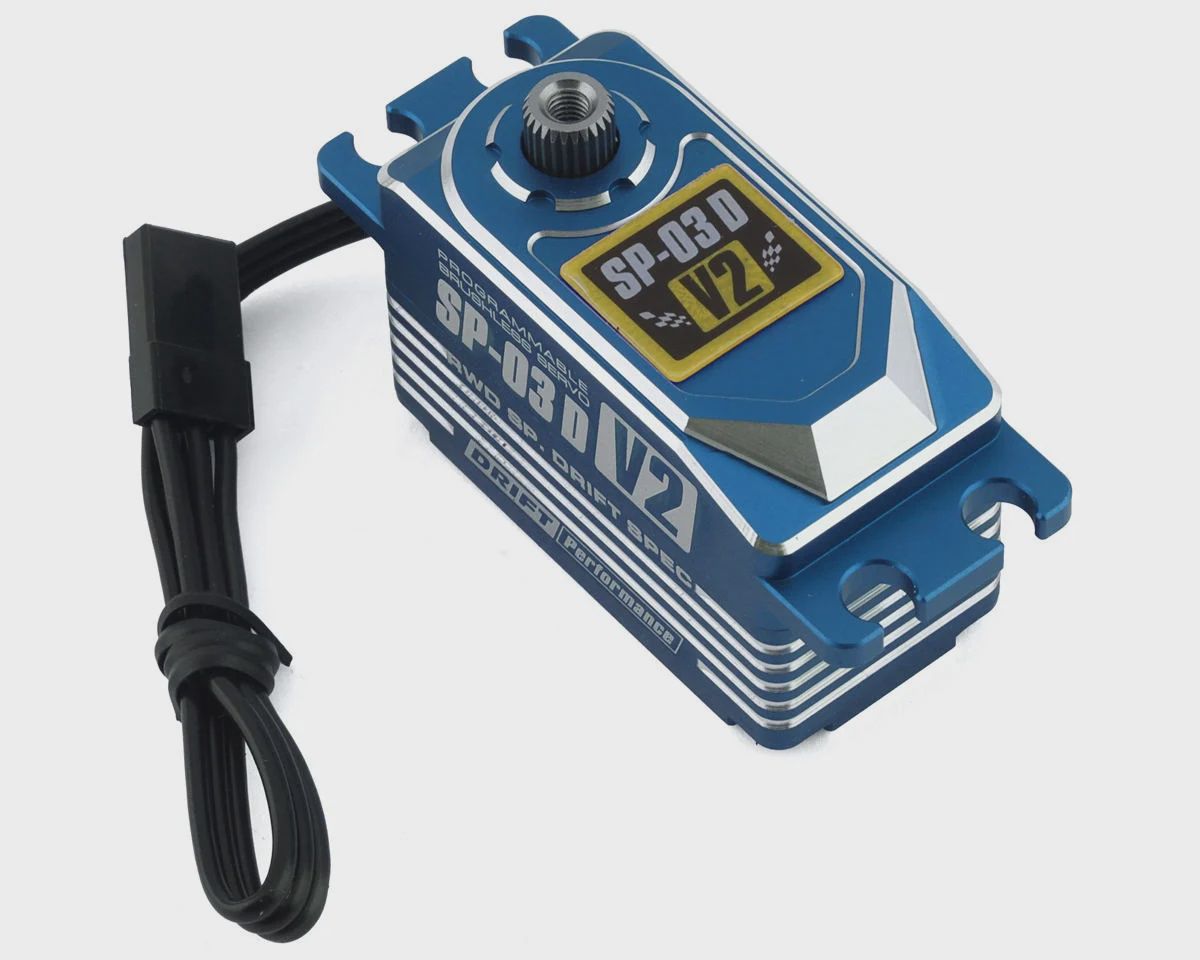 Yokomo SP-03 D V2 Programable Brushless Drift Servo, Color: Blue