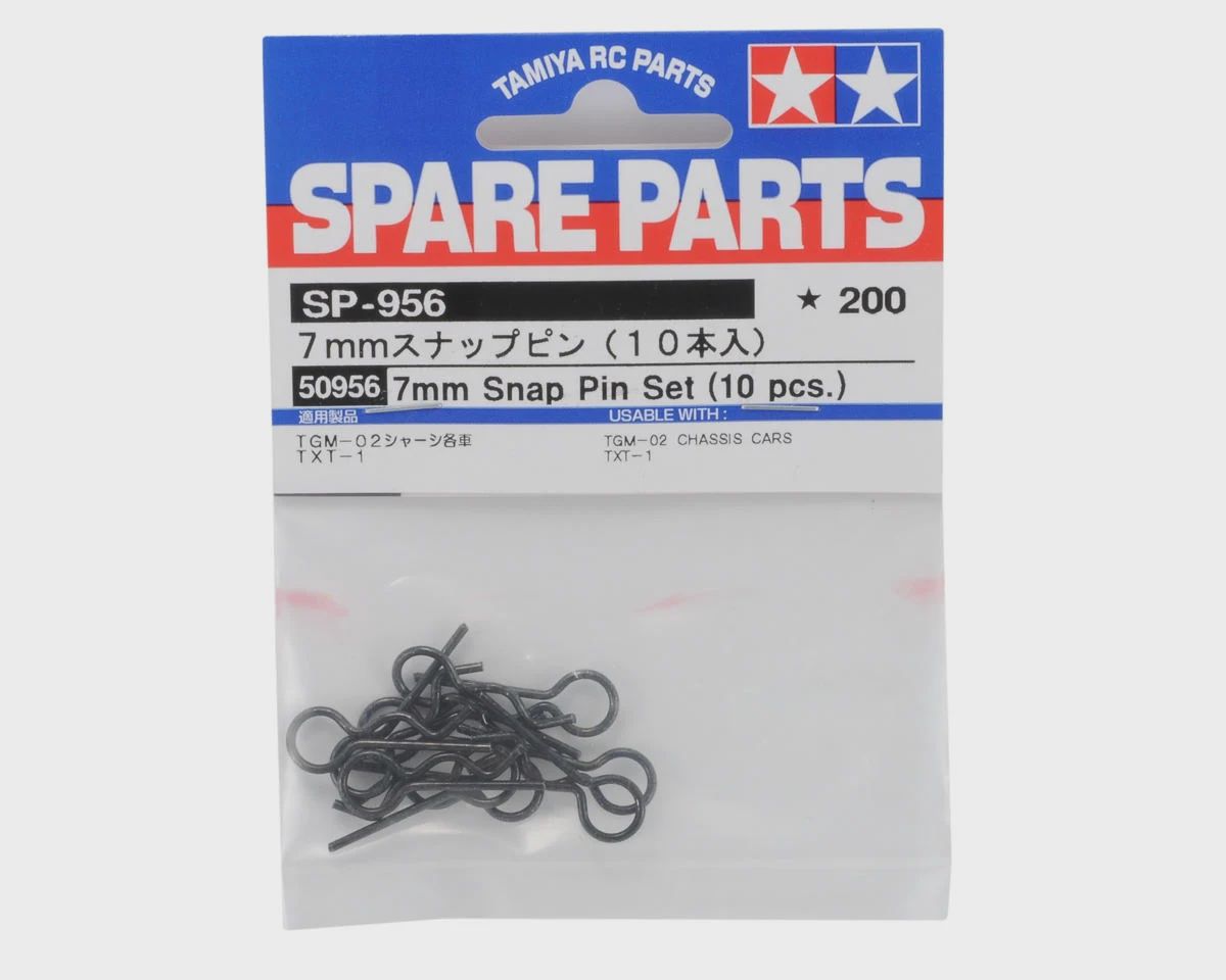 Tamiya Snap Pin Set 7mm Terra Crusher (10)