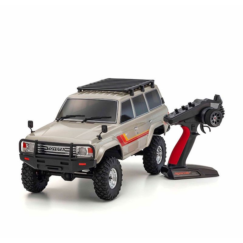 Kyosho KC10 Toyota Land Cruiser 60 1/10 4WD ReadySet Brushed Rock Crawler w/Syncro KT-231P+ 2.4GHz Radio