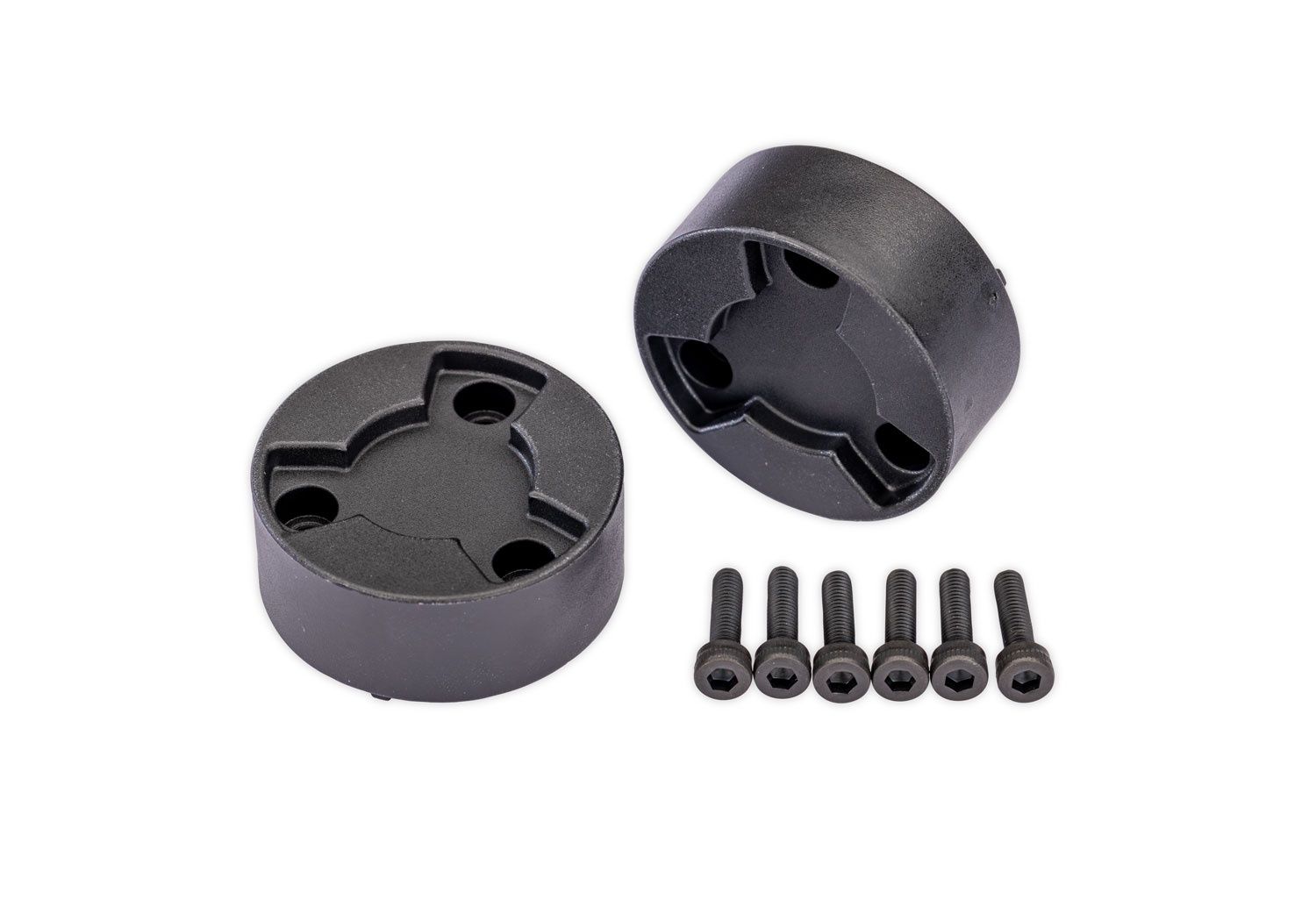 X-Truck Black Center Caps (2)