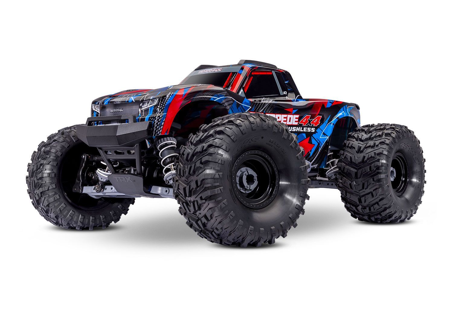 Stampede 4X4 Brushless, Color: Red