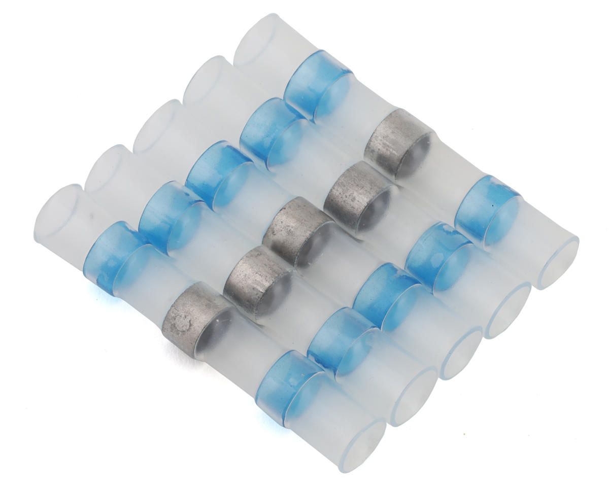 EcoPower 5mm EZ Solder Splice Tube Sleeves (5) (16-14AWG Wire), Color: Blue