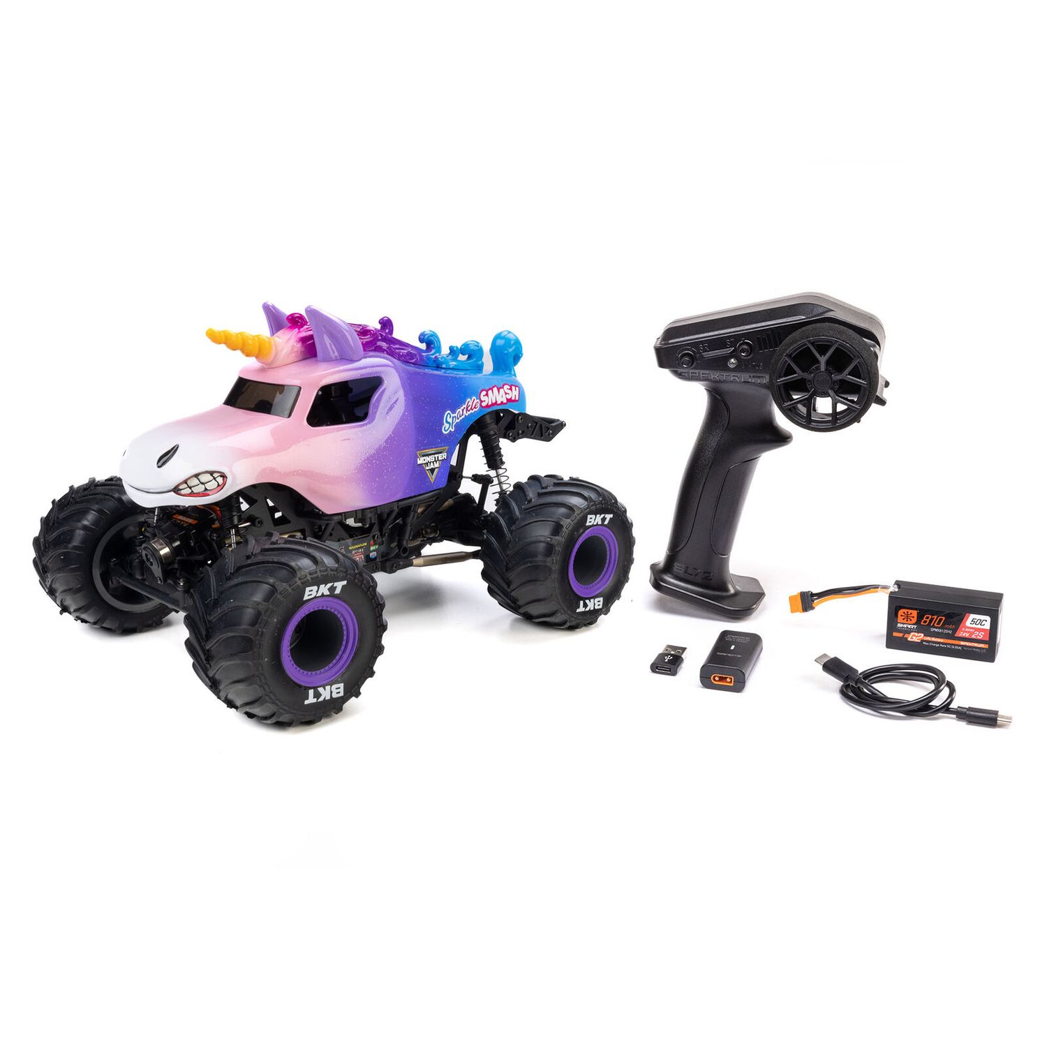 1/18 Losi Mini LMT Sparkle Smash (Battery &amp; Charger Included)