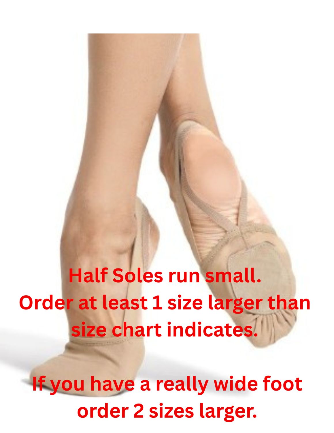Second Skin Canvas Half Sole